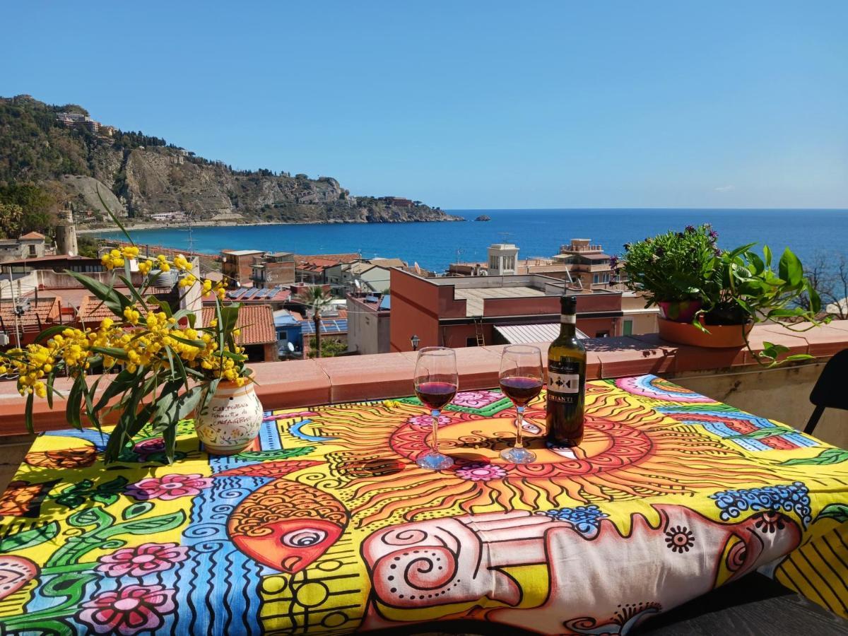Mungi Bay, Flat With Sea View Roof Top Terrace Джардини-Наксос Экстерьер фото